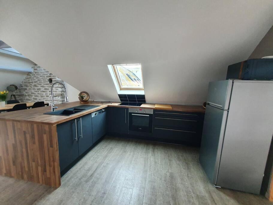 Charmant Appartement Proche Commerces Et Plages Guilvinec Exterior foto