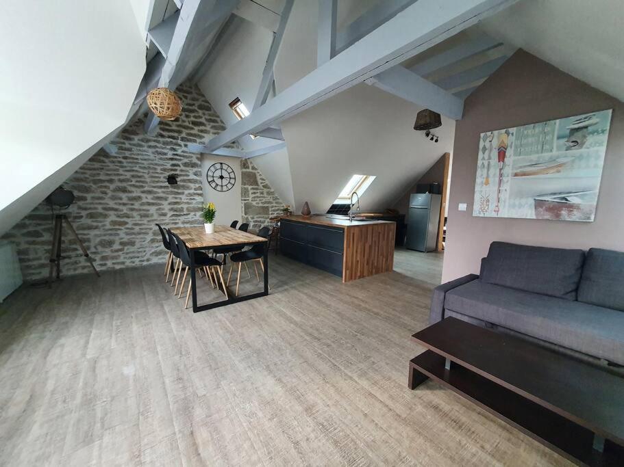 Charmant Appartement Proche Commerces Et Plages Guilvinec Exterior foto